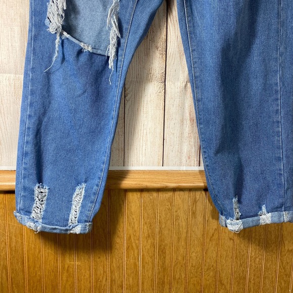 Shein Lot of 3 Pairs of Jeans Size 0XL 33 Waist Skater Punk Destroyed Graffiti - Picture 7 of 12